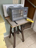 Heater, Fan, Stand On Casters
