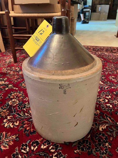 Large stoneware jug