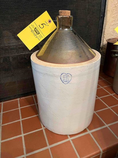 5 Gal stoneware jug