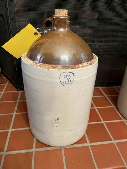 3 Gal stoneware jug
