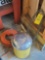Trash Can, Ext Cord, Fur Streacher