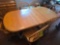 Oak Dinning Room Table W/ 6 Chairs