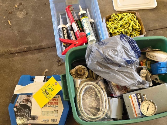 Tire Chains, Caulking, Hardware