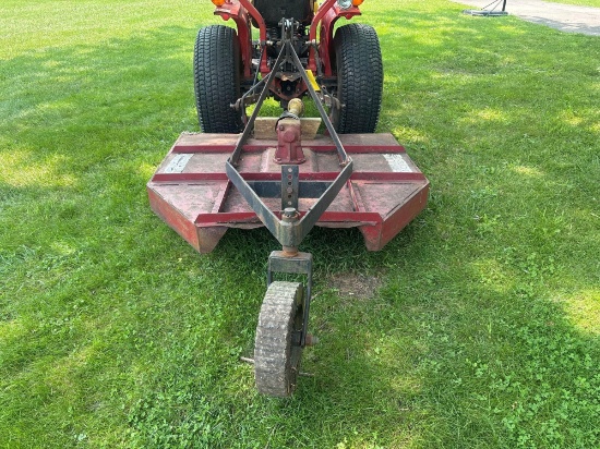 International 3pt rotary brush mower. 62"