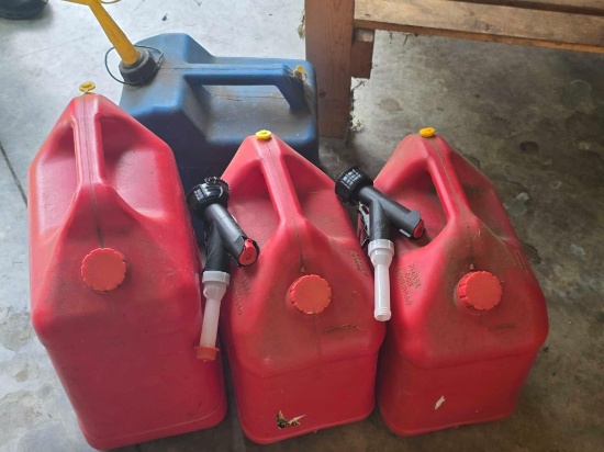 4 Gas Cans