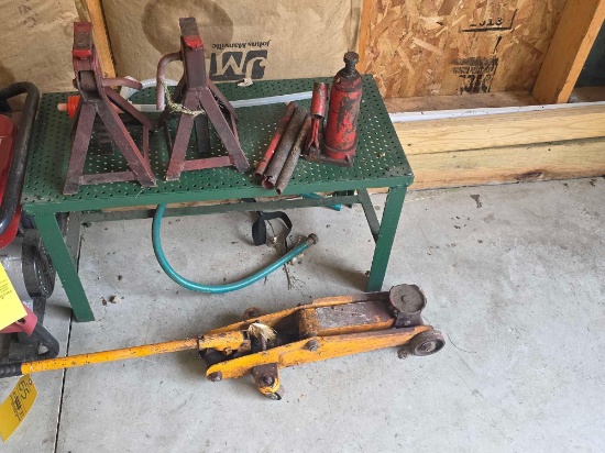 Floor Jack, stand, bottle Jack, Jack stands