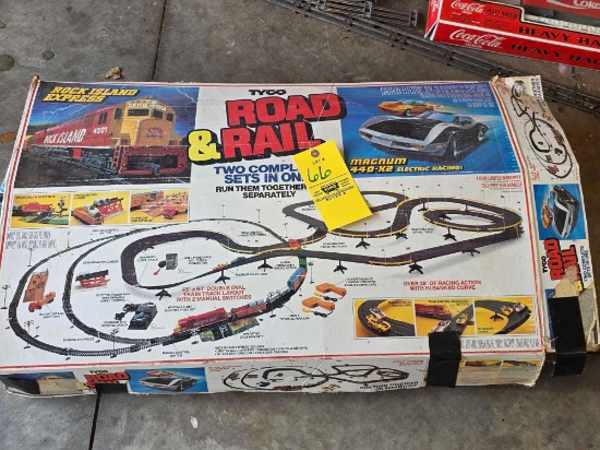 Tyco Road & Rail Set Not Sure If Its Complete No Card