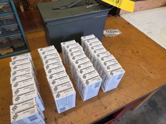 800 Rounds Ammo Hunting Cartridge .223 Rem 55Gr. FMJ