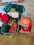 Vintage Christmas Decor, Ornaments, Lights