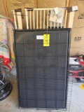 dog crate and gate