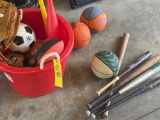Balls, bats and tube