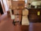 Eight Boxes of Assorted Fabric and Material