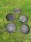 (5) Cast Iron Skillets