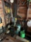 Contents in Corner of Garage, Pull Behind Wagon and Power Cords