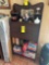Secretary Cabinet with Games and Decor