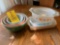 Vintage Pyrex Nesting Bowls and Dishes