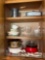 Contents of Upper Cabinets in Kitchen