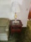 Two End Tables and Matching Lamps