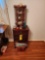 Wooden Three Drawer Stand, Glass Display Cabinet, Trinkets and Figurines, Knitting Needles
