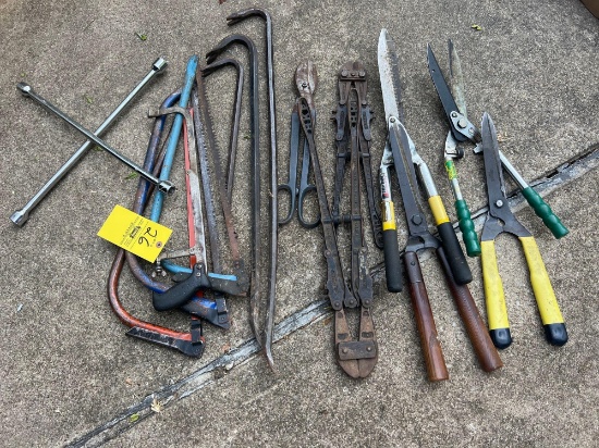 Pry Bars, Saws, Clippers