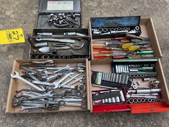 Wrenches, Socket Sets, Screwdrivers