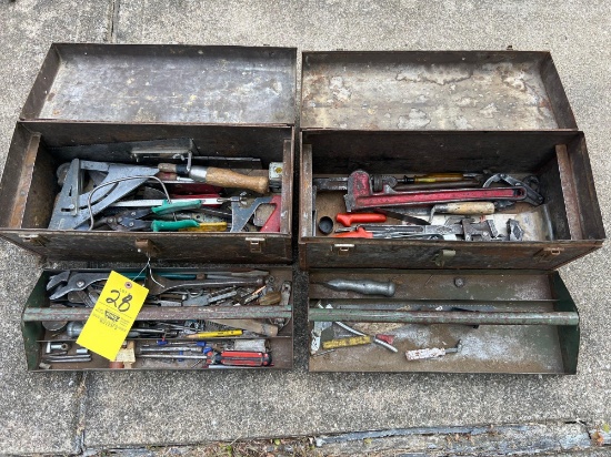 (2) Toolboxes with Tools