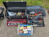 (2) Toolboxes with Tools