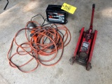 Battery Charger, Extension Cord, Jack
