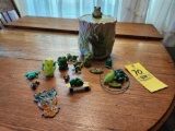 Frog Cookie Jar, Frog Figurines