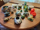 Frog Figurines, Frog Bowls, Frog Candles, Frog Lipstick Case