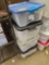 Empty totes, bid x 4