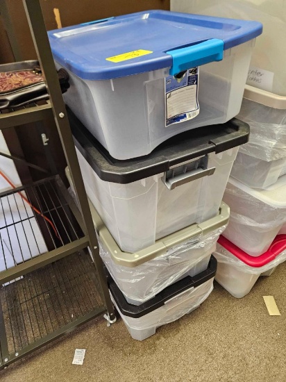 Empty totes, bid x 4