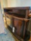 Electric fireplace TV stand