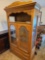 Lighted curio cabinet