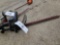 Electric hedge trimmers