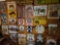 Large lot of tin signs