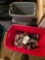 2 totes, holiday decor