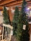 3 artificial Christmas trees
