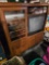 Entertainment center, tv, vcr/dvd player