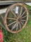 Wooden wagon wheel
