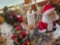 Angel figurines, holiday decor