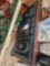 Black side server buffet