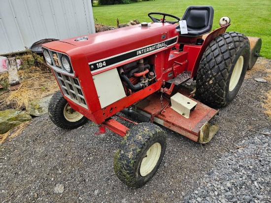 International 184 gas tractor, turf tires