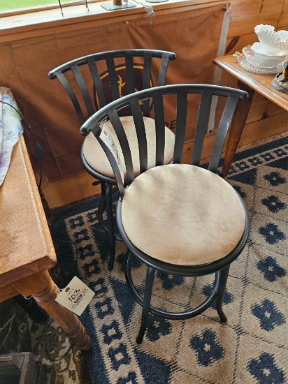 Pair of barstools