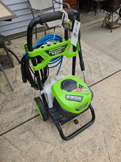 Greenworks electric pressure washer