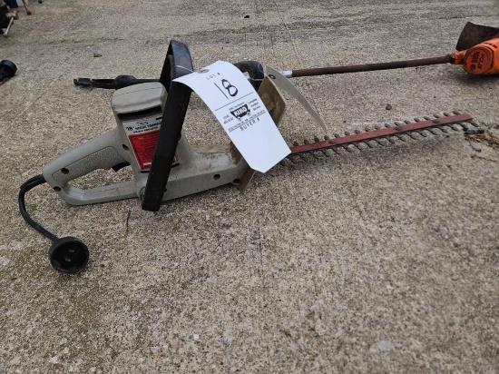Electric hedge trimmers