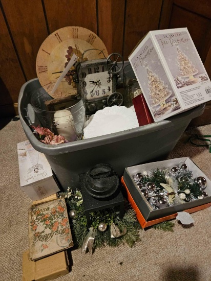 Decor, holiday, candles