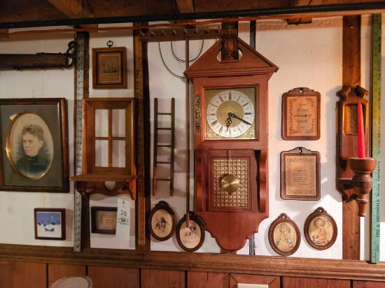 Clock, wall decor
