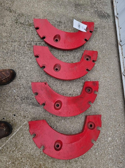 Set of IH wheel weights
