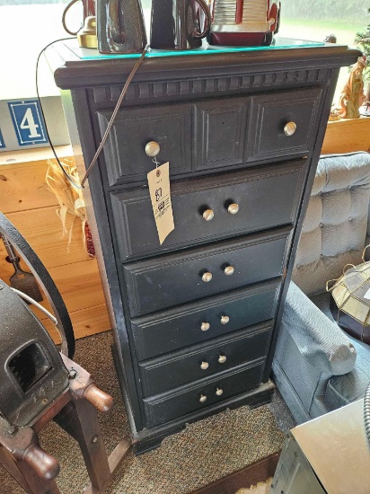 6 drawer highboy chest